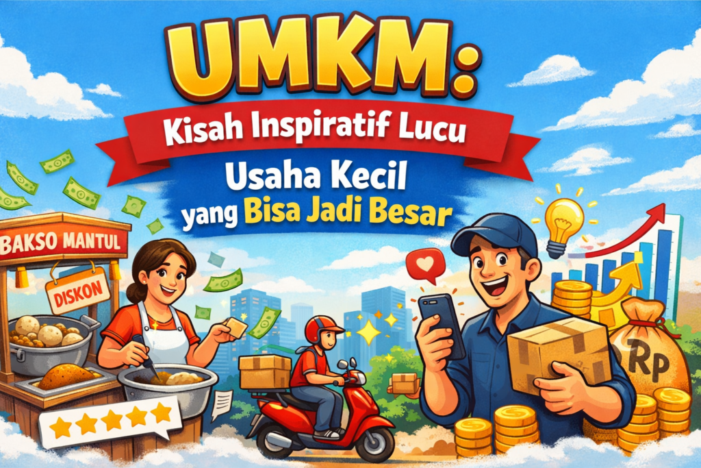 Kisah Inspiratif Lucu di Balik Usaha Kecil yang Bisa Jadi Besar umkm